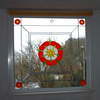 cg - Large Tudor Rose  Window